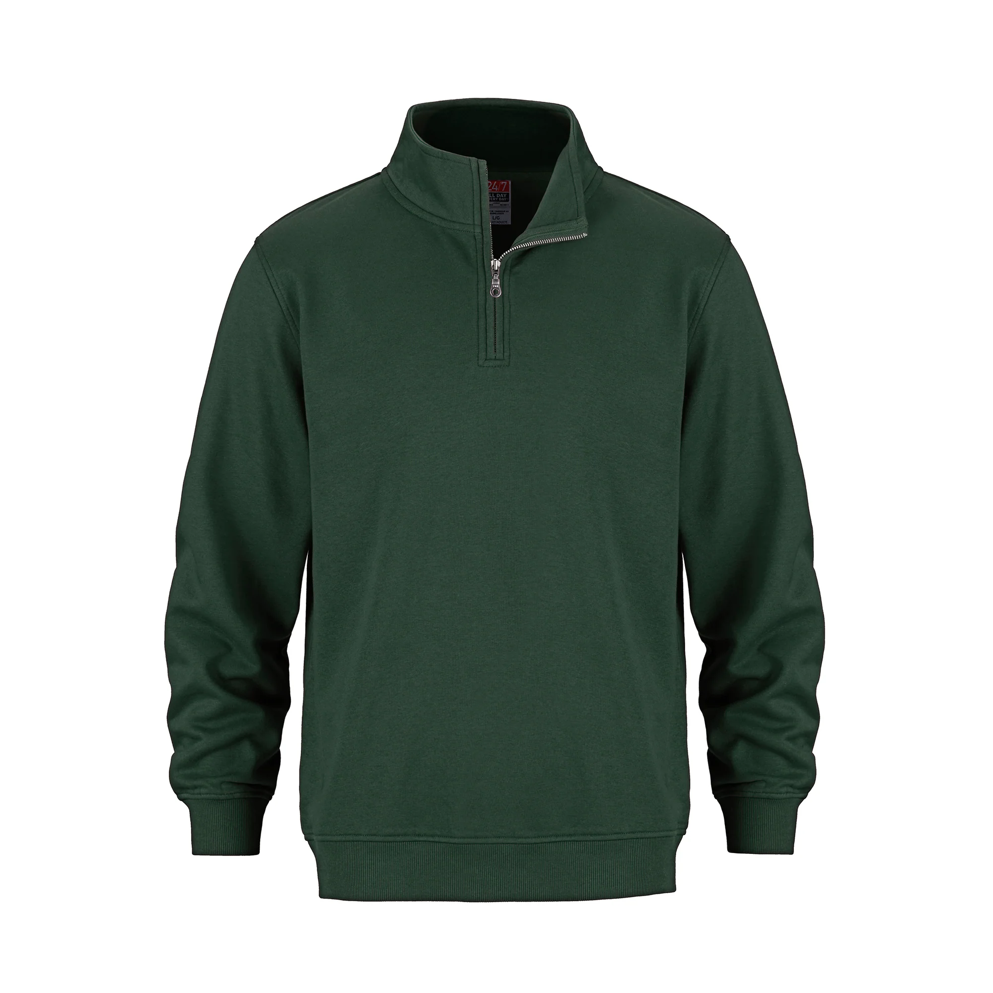 Adult 1/4 Zip Sweatshirt-CSW - Color Image 1