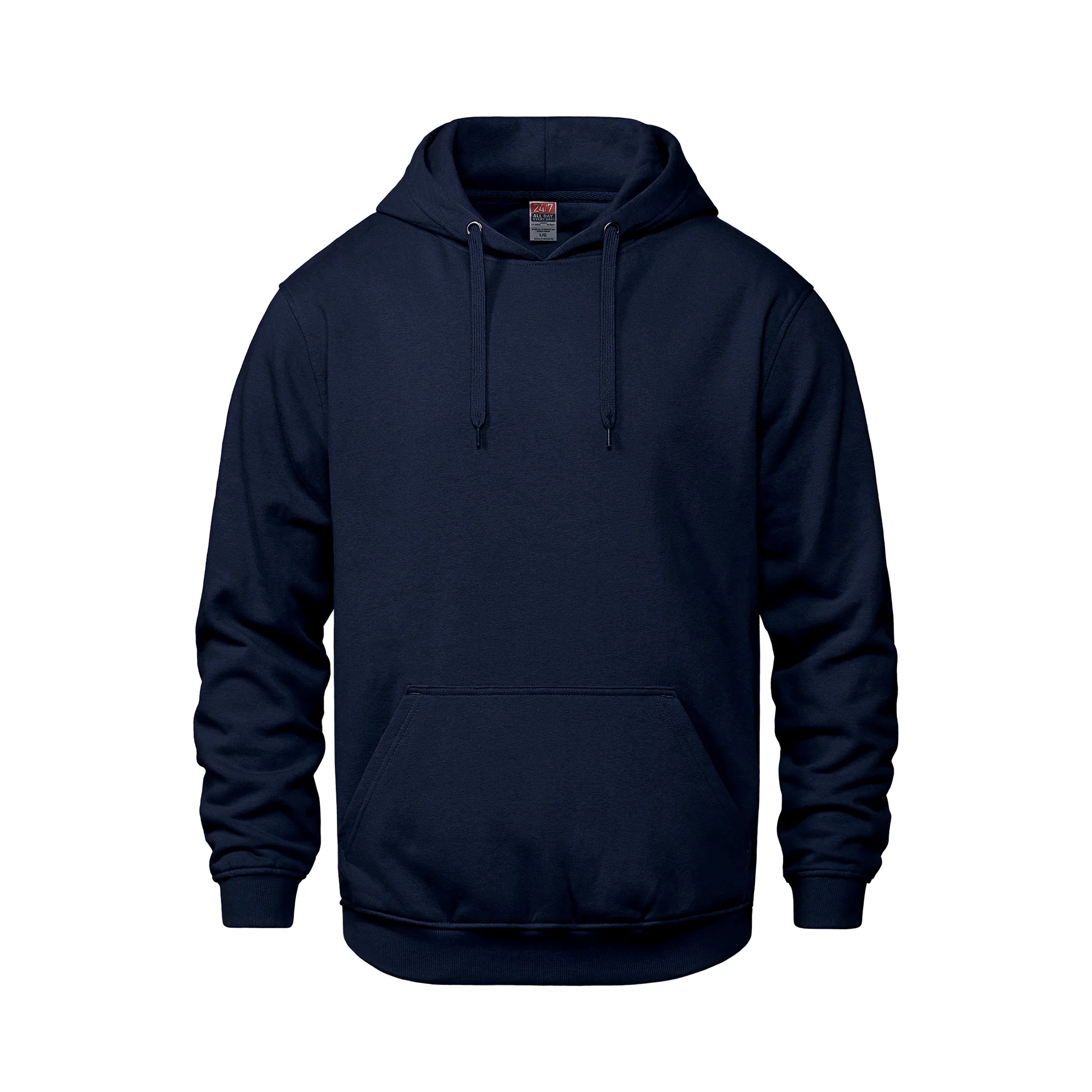 ADULT PULLOVER HOODED SWEATSHIRT - Color Image 1